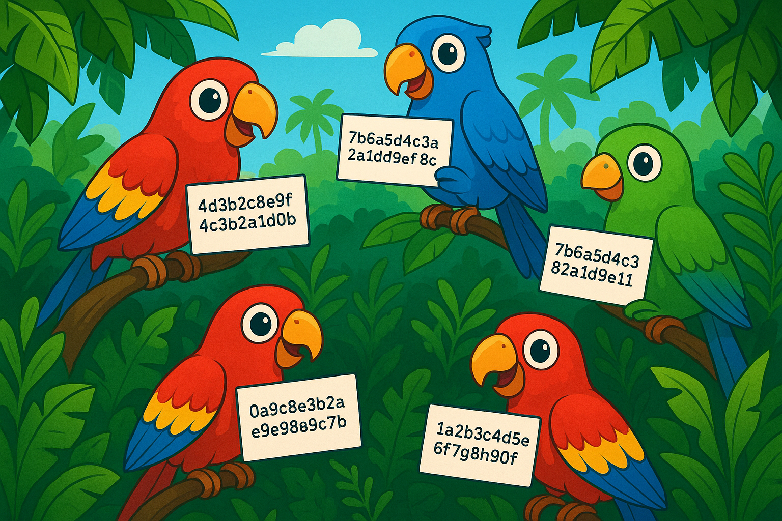 A visual representation of a simplified, human-readable Starknet address.